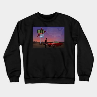 Roy's Motel Route 66 Crewneck Sweatshirt